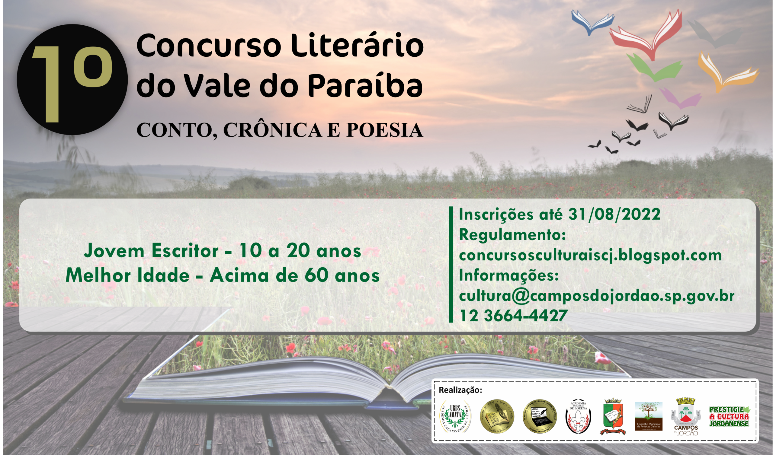 Leia mais sobre o artigo 1º Concurso Literário do Vale do Paraíba – 2022