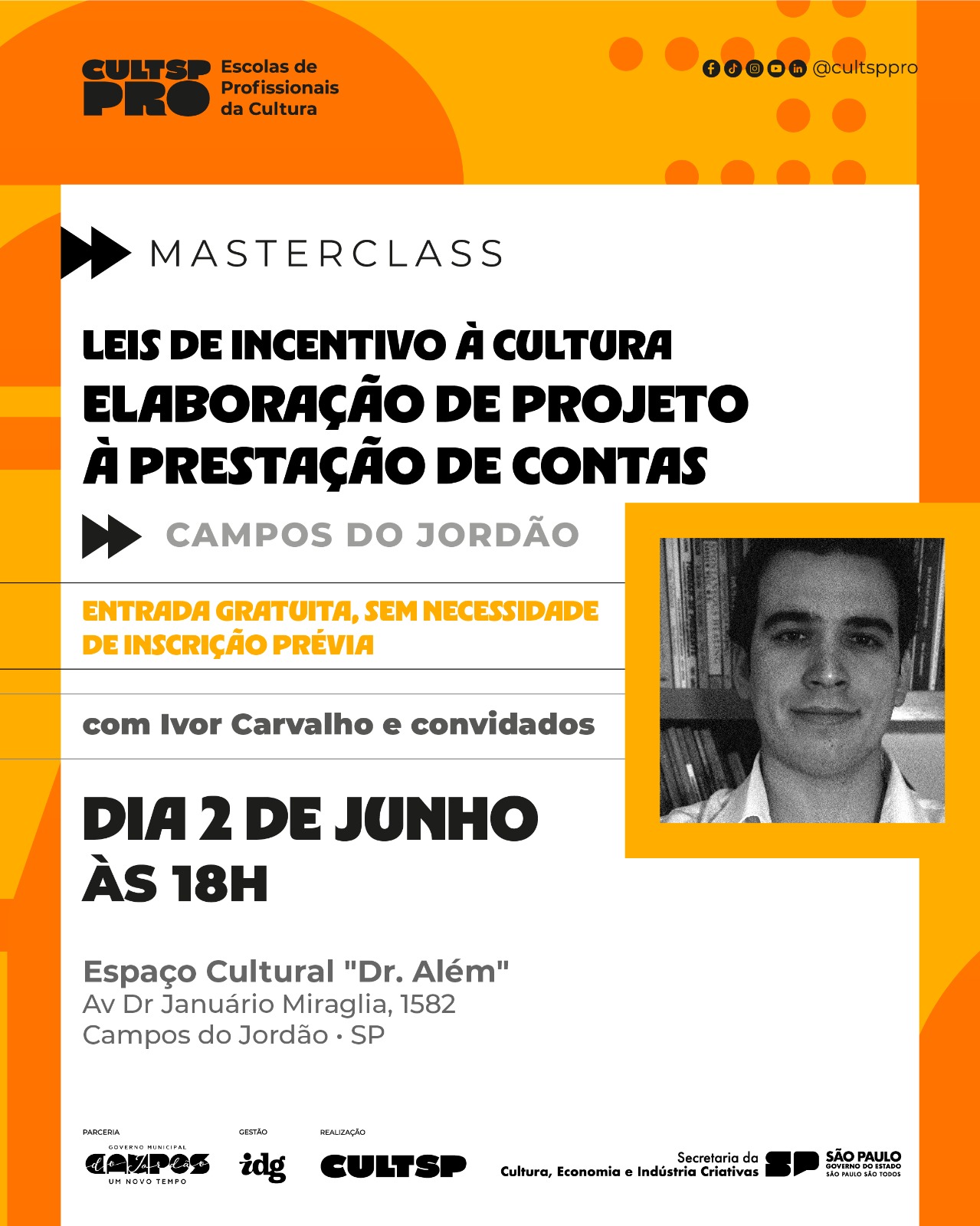 No momento, você está visualizando MasterClass Leis de incentivo à Cultura CultSP Pro