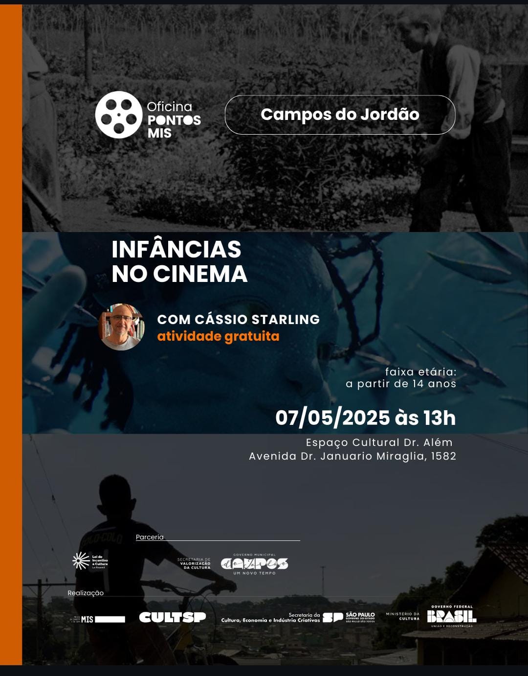 Leia mais sobre o artigo Oficina “Infâncias no Cinema” – 2025