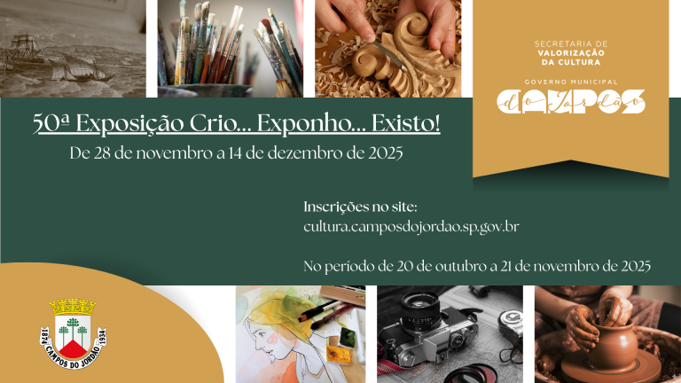 Leia mais sobre o artigo 50ª Exposição Crio… Exponho… Existo! – 2025