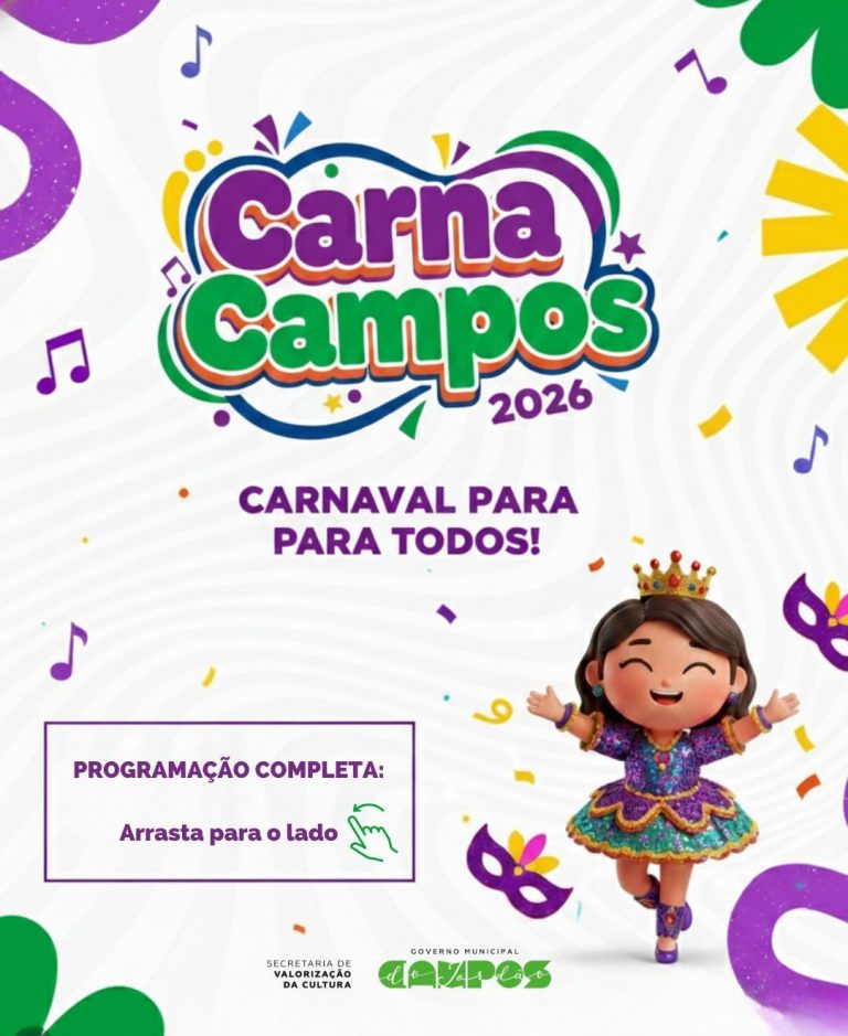 Leia mais sobre o artigo Carna Campos 2026: O Carnaval para Todos Chegou!