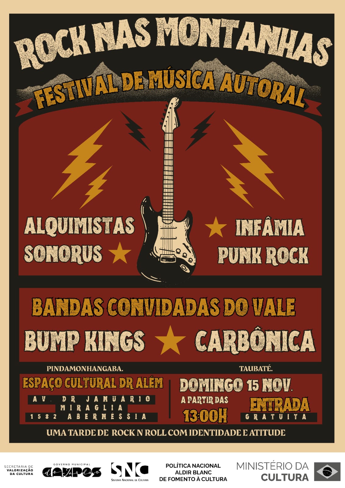 Leia mais sobre o artigo Projeto “Rock nas Montanhas – Festival de Música Autoral”