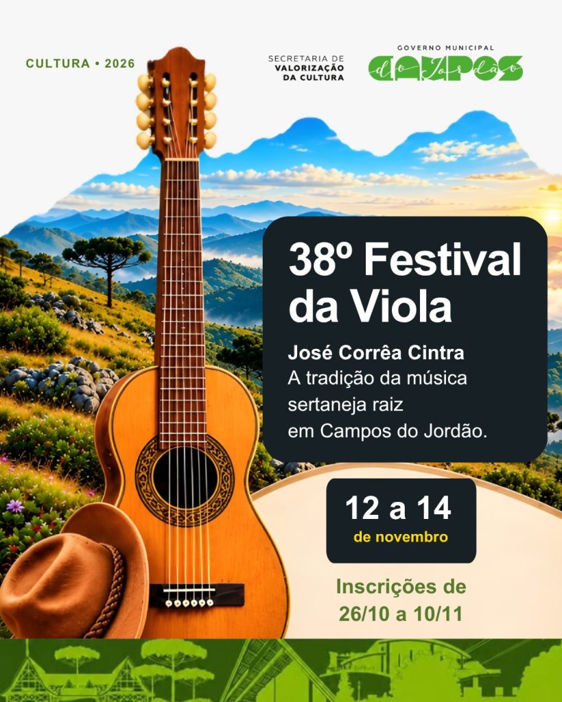 38º Festival da Viola “José Corrêa Cintra” – Inscrições Abertas!